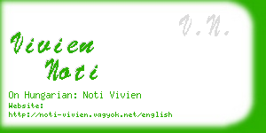 vivien noti business card